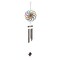 Metal Technicolor Wind Spinner Hanging Chimes Outdoor Decor Garden Patio Art